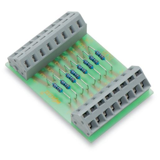 289-114 Bauteilmodul mit Widerstandmit 8 Stück