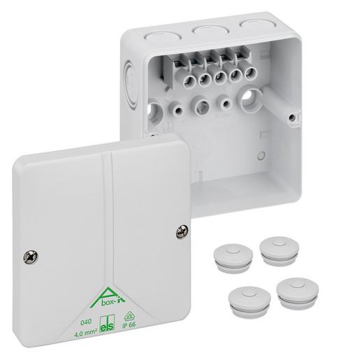 Abox-i m 040-4² Abzweigkasten, Schutzart IP66, max. Leit