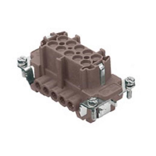 CNEF 10 RY Buchseneinsatz, Gr.57.27, 10P+PE, Silber