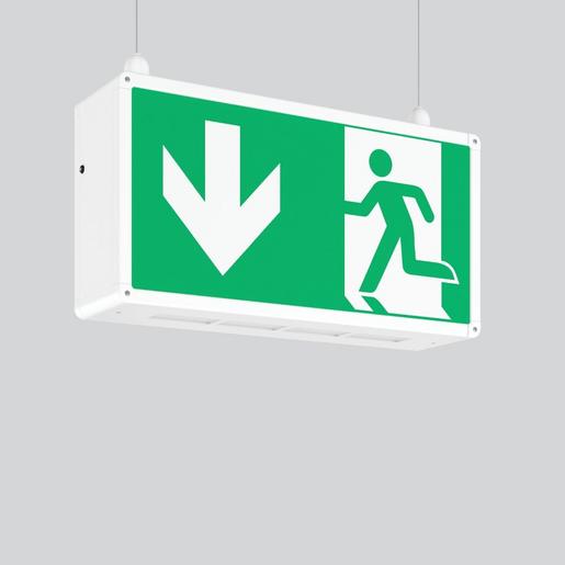 671367.002 RECHTECK, 8,1 W, weiß Pendelleuchten, L