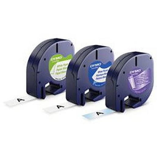 S0721660 LT-Band, Plastik 12mm x 4m schwarz auf w