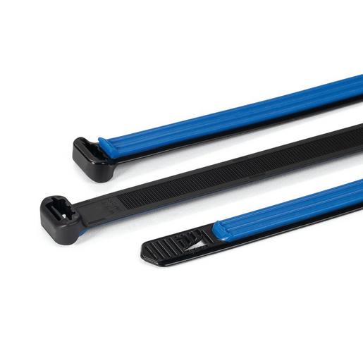 SGT100S-PA66HS/TPE-BK/BU (500) Soft Grip Kabelbinder 140x12,7 SGT100S P