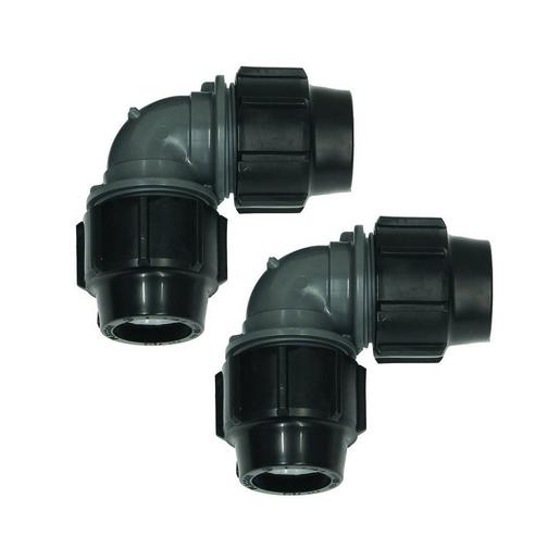 Winkelkupplung 90 Gr für PE-Rohr für aroCOLLECT VAILLANT Winkelkupplung 90 Grad,