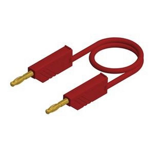 MLN 100/2.5 AU ROT / RED Messleitung Messing verzinnt 1m Rot