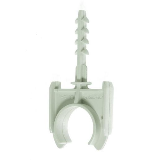 AKS 16 H0 hellgrau Abstandklemmschelle AKS 16 H0 hellgrau