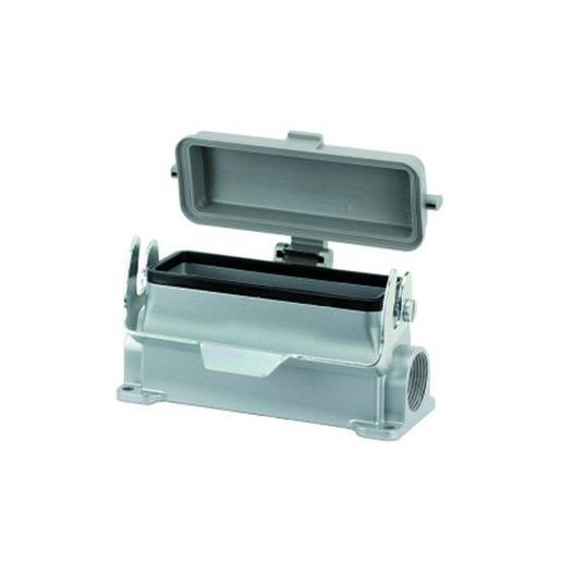 C146 10N024 806 1 Sockelgehäuse 24 pol, Längsbügel und Dec