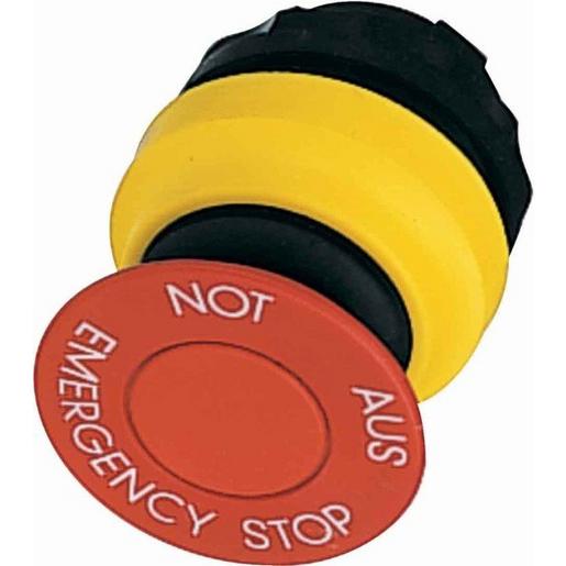 GHG 410 1905 R0005 Mushroom head push button with seal and