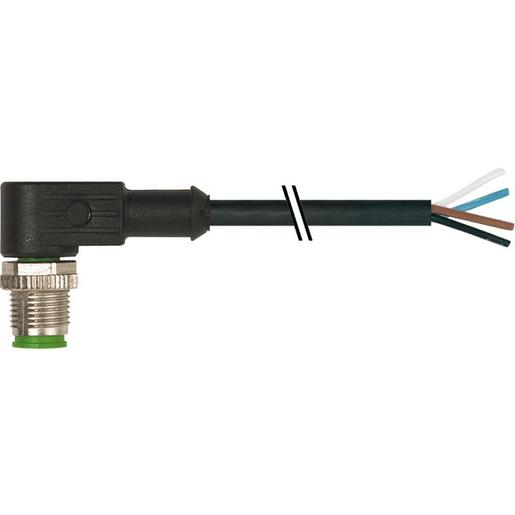 7000-12101-6140500 M12 St. 90° A-kod. freies Ltg-ende