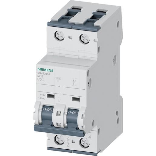 5SY5201-7 Leitungsschutzschalter Allstrom DC 440V