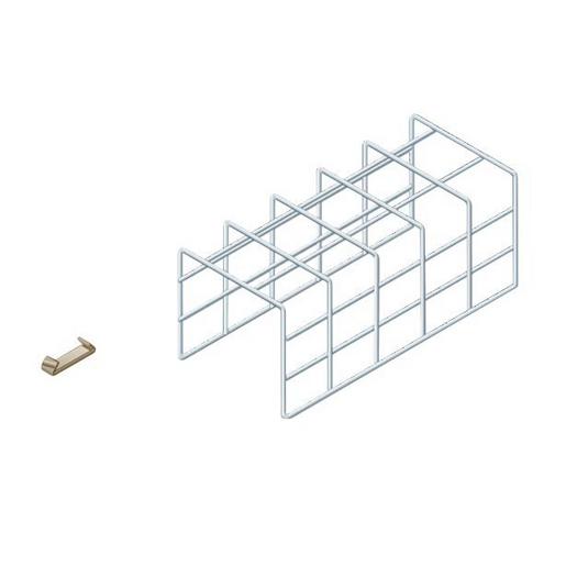 SK 118 SCHUTZKORB M.HALTER Drahtschutzkorb für Feucht- bzw. Anbaule