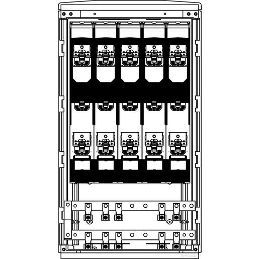LS80S.34 LS A850-0 TN-S Cu50x5 3xNH2/V+4xNH00/PR