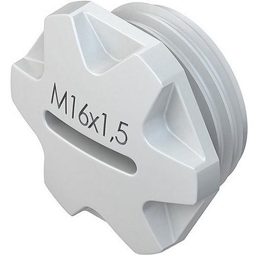 514GFKM16 Verschlussschraube, M16, Kunststoff PA,