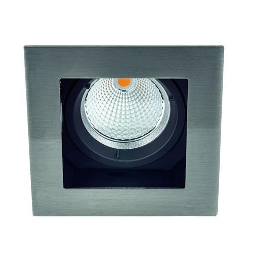 R55600 Edelstahl, schwenkb.Quadrat. Einbaustrah