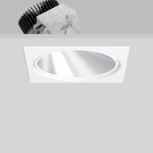 901568.002.1 Pascala EVO Square LED, 18 W, 2300 lm, 8