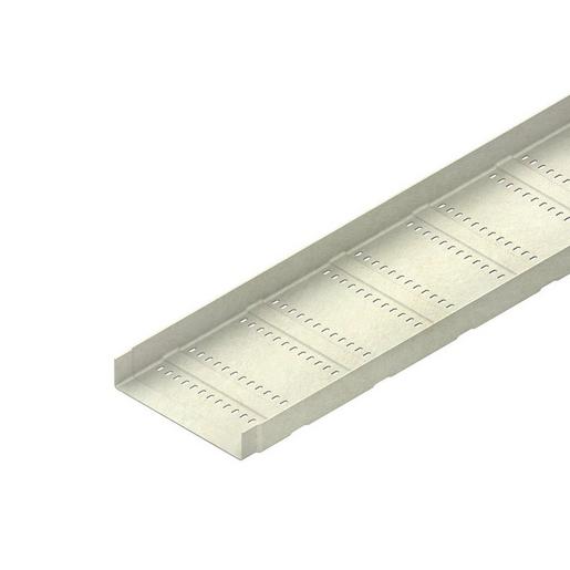 KKL 80.500 GFK-Kabelrinne, 80x500x3000 mm, mit ange