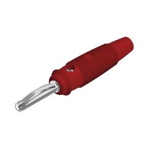VQ 20 RED Laborstecker, Rot, Vernickelt, 30V, 16A