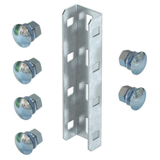 VUS 3 FT U-Stiel-Verbinder inklusive Flachrundsch