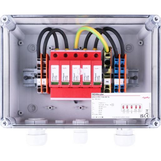 DCU 2 YPV 1100 2M 1S GAK im Gehäuse IP65 f. PV-Anl. 2MPPT und