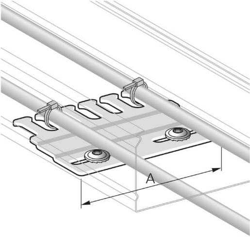 ZE F 100 S Zugentlastung flach für 100mm Industriek