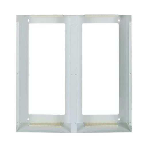 APW44H-KLV Aufputz Wanne für zwei 4-reihige KLV neb