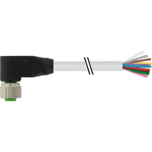 7000-19061-3021500 M12 Bu. 90° A-kod. freies Ltg-endePUR 12