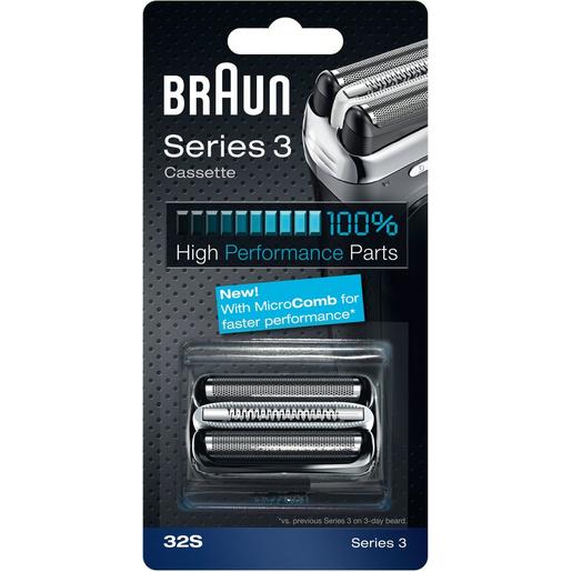 32 S Braun Kombipack 32S, silber
