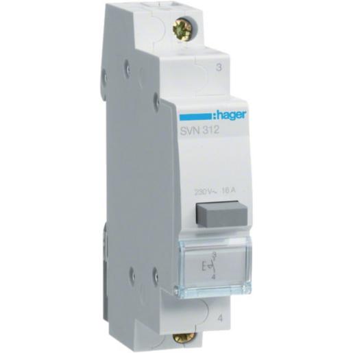 SVN312 Druckschalter 16A 1S 230V AC 1PLE