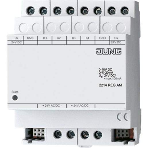 2214 REGAM Analogeingangsmodul 4fach, 4 TE
