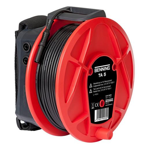 BENNING TA 5 40 m Messleitung. Mit Aufwickler. Handsc