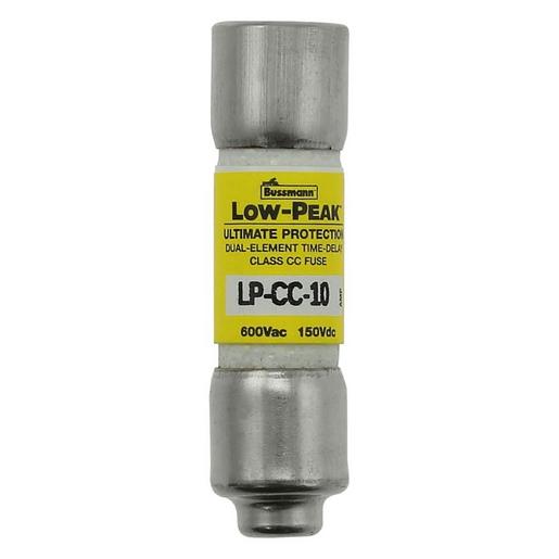 LOW PEAK CC TRÄGE SICHERUNG 10AMP Sicherungseinsatz, Niederspannung, 10 A,