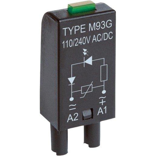 M93G LED und Varistor 110-230V AC/DC (+A1) fü