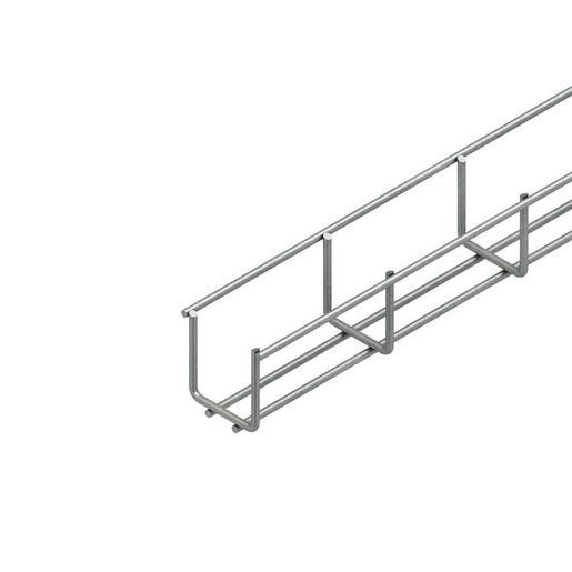 GRS 60.060 E3 Mini-Gitterrinne, U-förmig, 60x60x3000 m