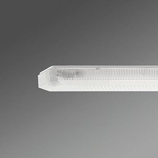 KLPF 1x58 EVG Wannenleuchte, Diffusor prismatisch