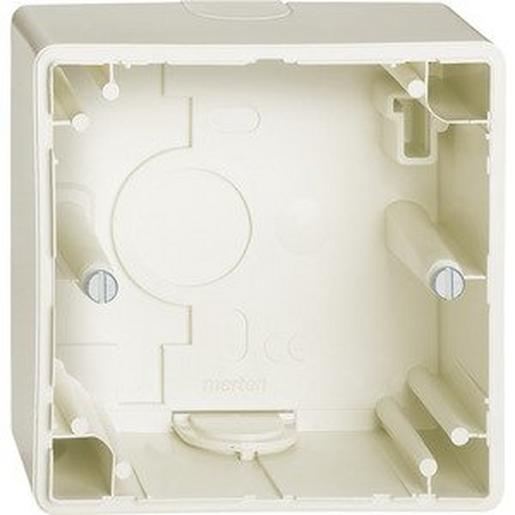 512144 Aufputz-Gehäuse, 1fach, weiß, M-SMART, M