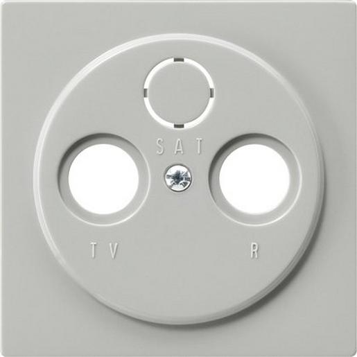 086942 Abd. Koaxial-Antennensteckd. S-Color Gra