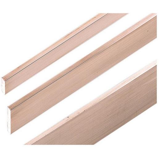 PCB-4M-20X5 massive Kupferschiene, 20 mm x 5 mm x 4.