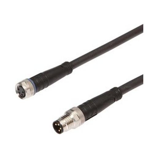 VK030F75 Verbindungsleitung, 0,3m, M8 Dose 4polig