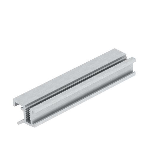 AIK SP K Seitenprofil für Aufboden-Kanal Aluminiu