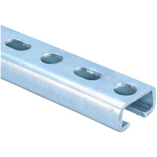 E530H0800HD C-Schiene, Typ E5, gelocht, Stahl, HD, 8