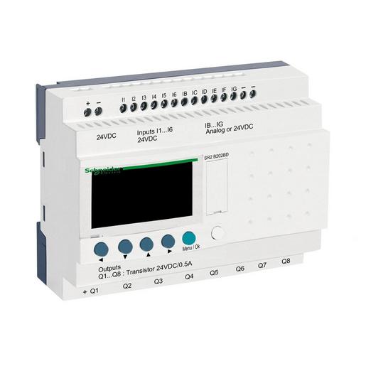 SR2B202BD SPS-Steuerrelais, Zelio Logic, kompakte