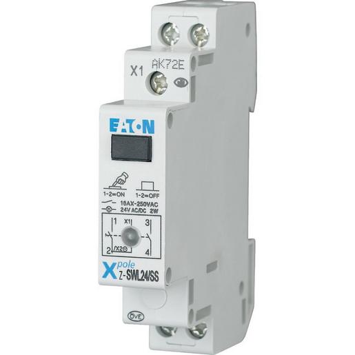 Z-SWL24/SS Schalter, +LED, 24AC/DC, 2S, 16A, orange