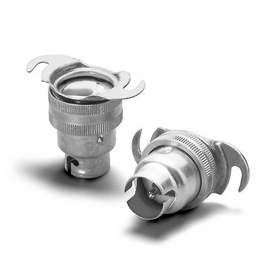 990302 Fassung, B15d, Messing