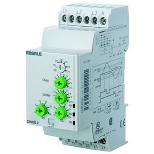 DWUS2 Drehstrom-Spannungswächter mit N-Überwac