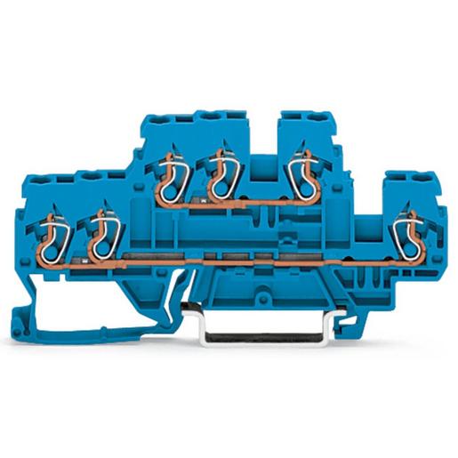 870-534 3-Leiter-DoppelstockklemmeDurchgangs-/D