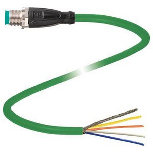 V1SD-G-GN10M-PUR-E1S Kabelstecker, Ethernet V1SD-G-GN10M-PUR-