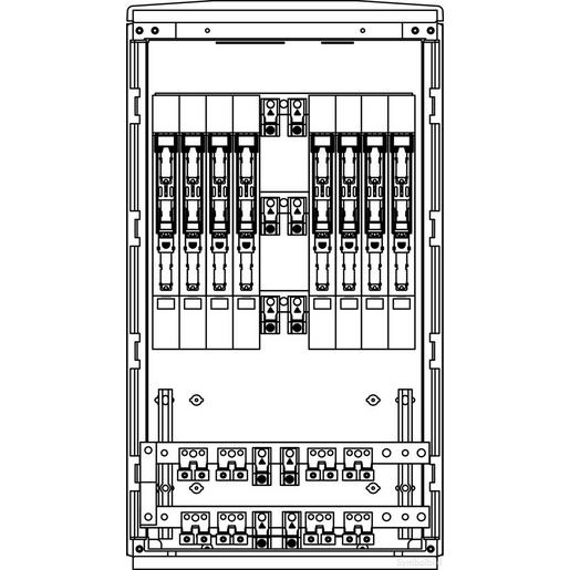 LS80S.DV07E LS A850-0 TN-S Cu50x5/DV240 7xNH00/PR ÜA