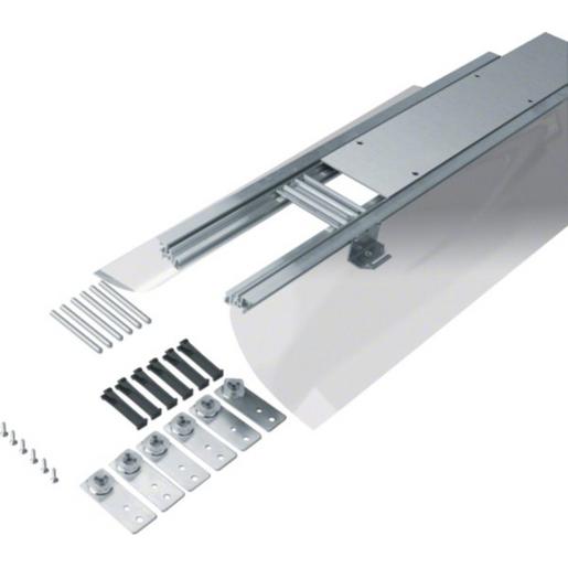 BKF150145 Bodenkanal mit Folie BKF 150x(145-190)mm