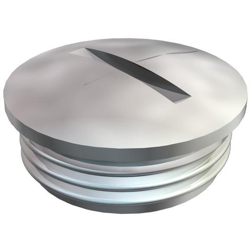 168 MS M25 Verschlussschraube M25 Messing vernickel