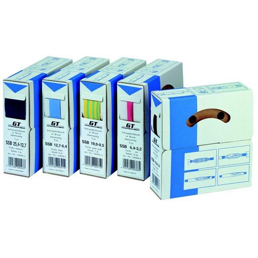 SSB 19,0-9,5 schwarz dünnwand. Schlauch 19,0-9,5 schwarz, 2:1