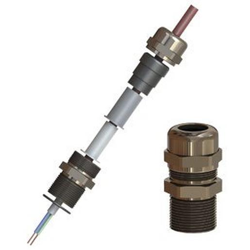 CG.NA.M20.BN.C.16.K50 Kabelverschraubungen, Metall, für unarmi